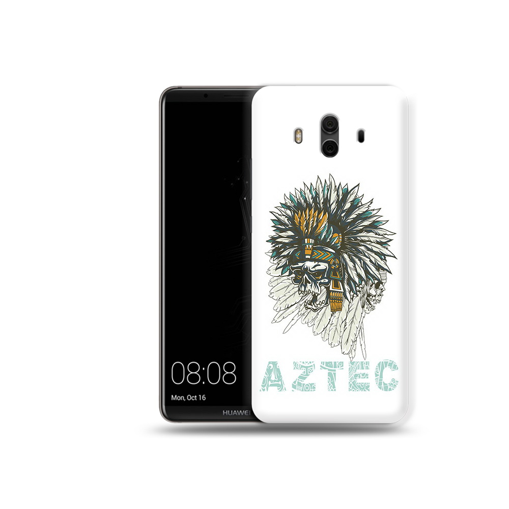 

Чехол MyPads Tocco для Huawei Mate 10 скелет индеец (PT88364.53.602), Прозрачный, Tocco