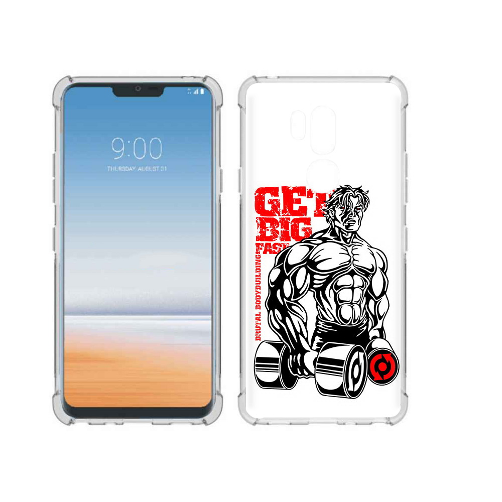 

Чехол MyPads Tocco для LG G7 ThinQ накаченное тело, Прозрачный, Tocco