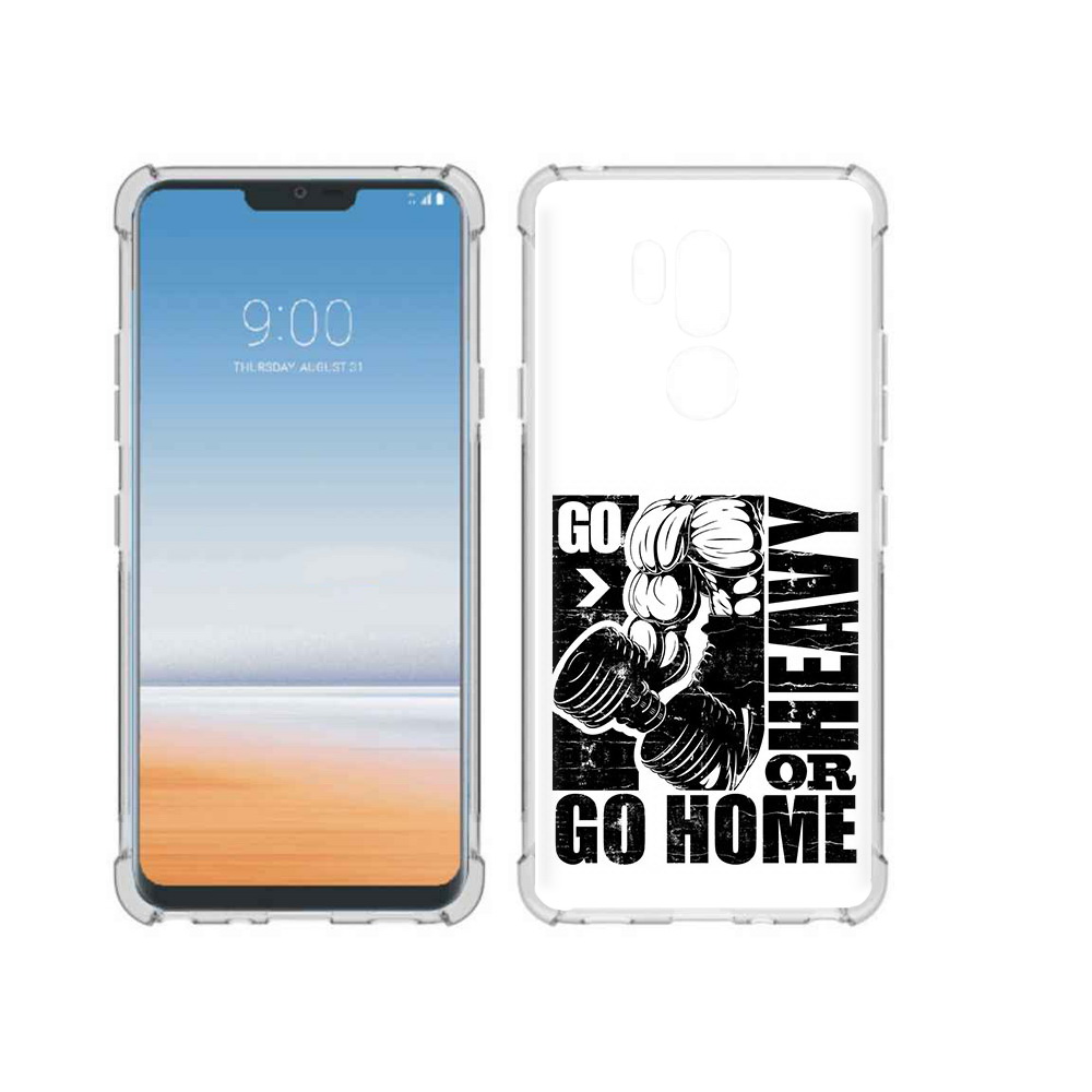 

Чехол MyPads Tocco для LG G7 ThinQ накаченные руки, Прозрачный, Tocco