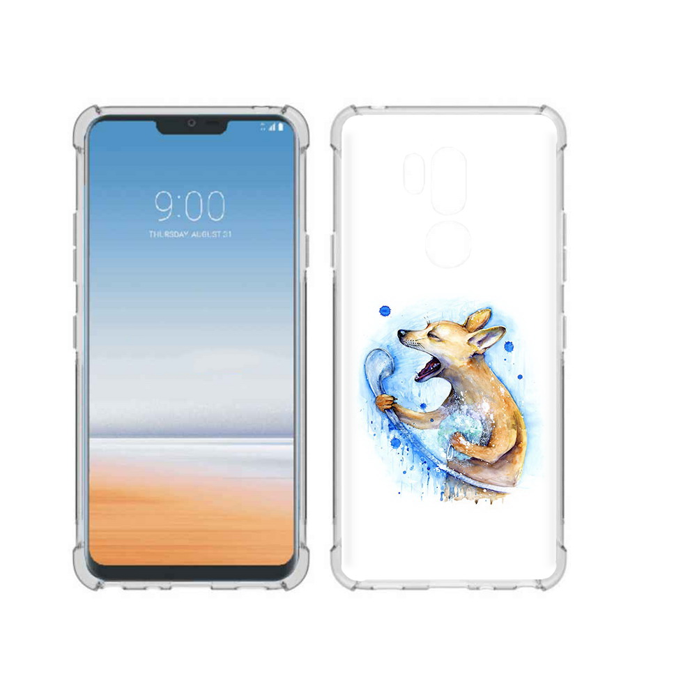 

Чехол MyPads Tocco для LG G7 ThinQ пение в душе, Прозрачный, Tocco
