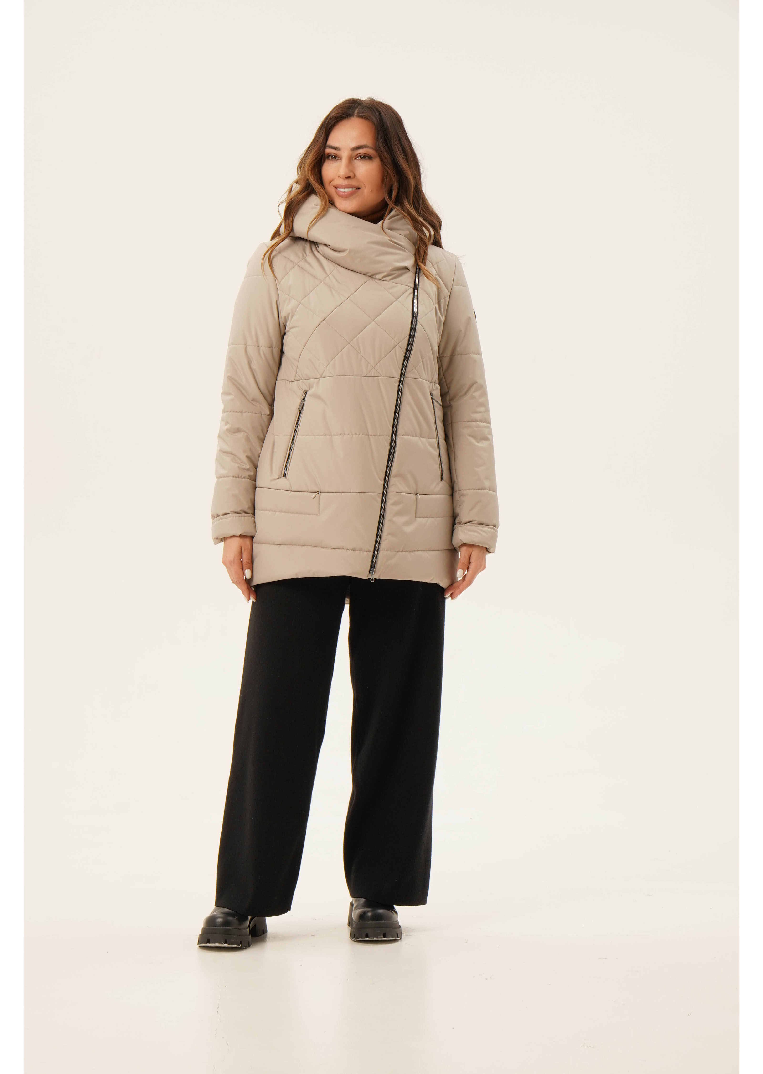 

Куртка женская Maritta 28-3015-10 бежевая 38 EU, 28-3015-10