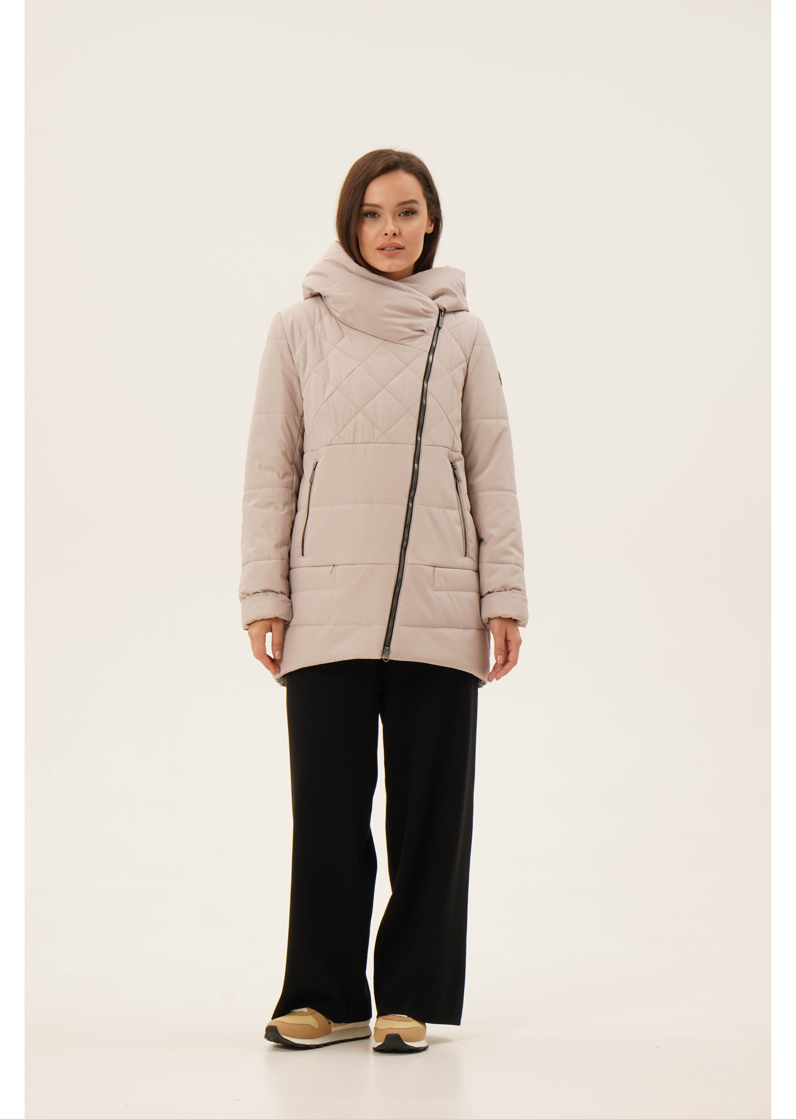 

Куртка женская Maritta 28-3015-29 бежевая 34 EU, Бежевый, 28-3015-29