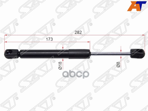 

SAT ST-0176607 Амортизатор крышки багажника OPEL VECTRA C 02- SED 1шт