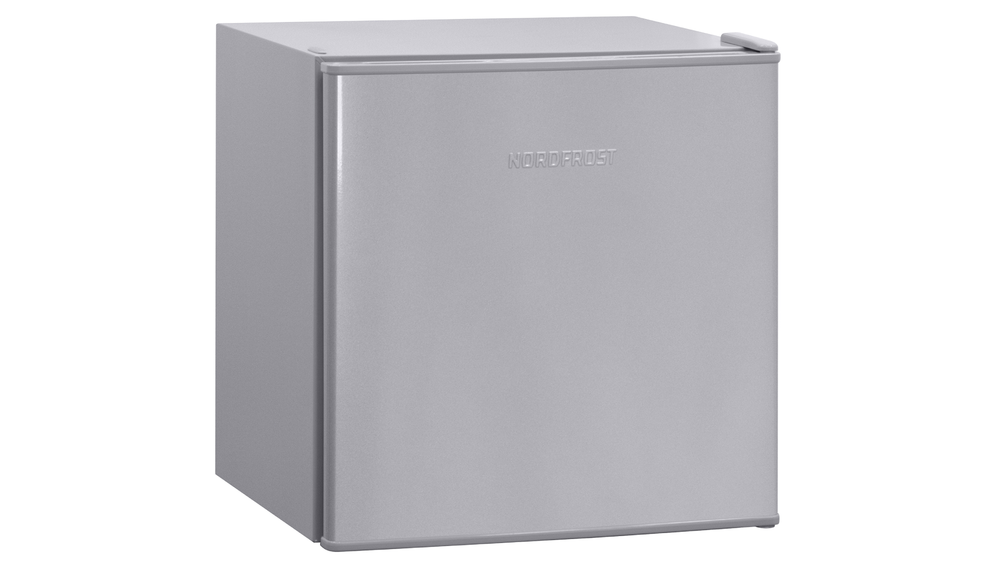 Холодильник NordFrost NR 402 S серебристый маленький однокамерный холодильник gastrorag bc68 ms витринный холодильный шкаф барная х