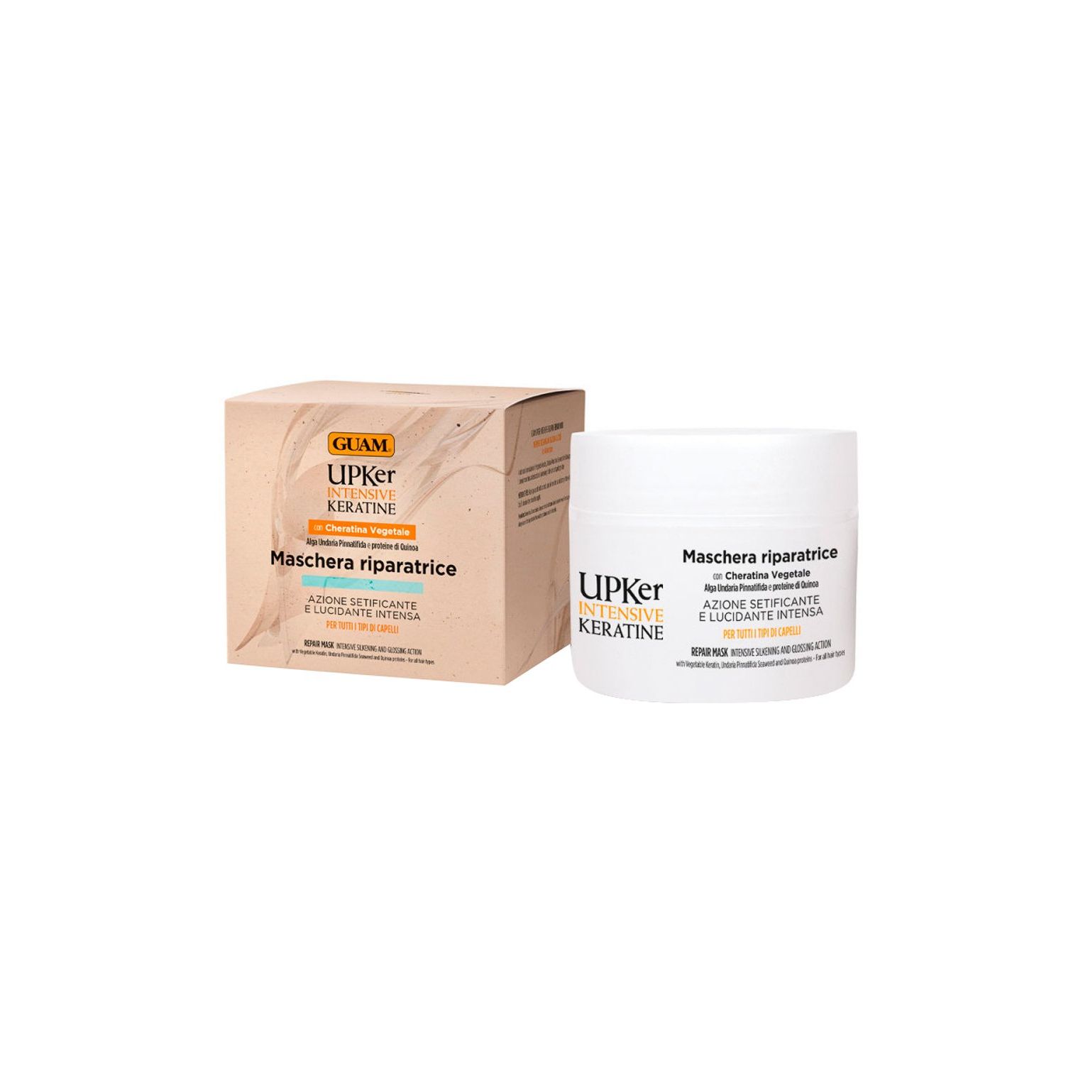 Восстанавливающая маска для гладкости волос Guam Upker Intensive Keratine Repair Mask 200м 2475₽