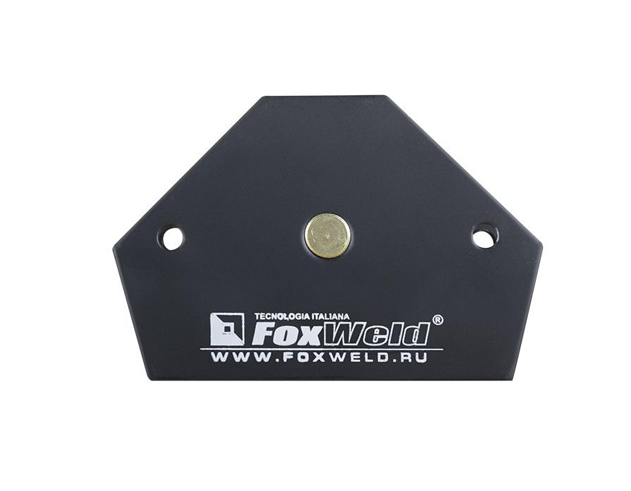 Уголок магнитный FOXWELD 5393 FIX-3Pro угольник для сварки foxweld fix 3pro магнитный 30° 45° 60° 75° 90° 135° ° 11 кг 5393
