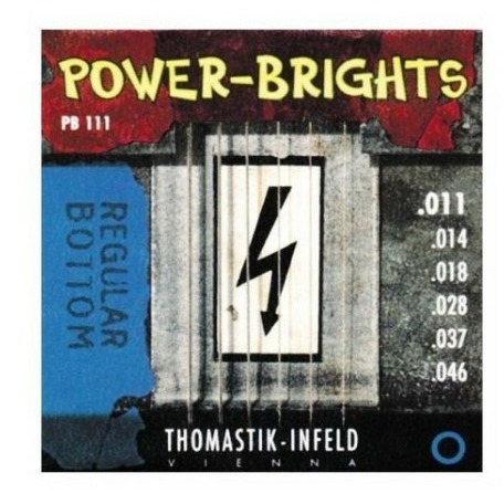 Струны для электрогитары Thomastik Power Brights PB111