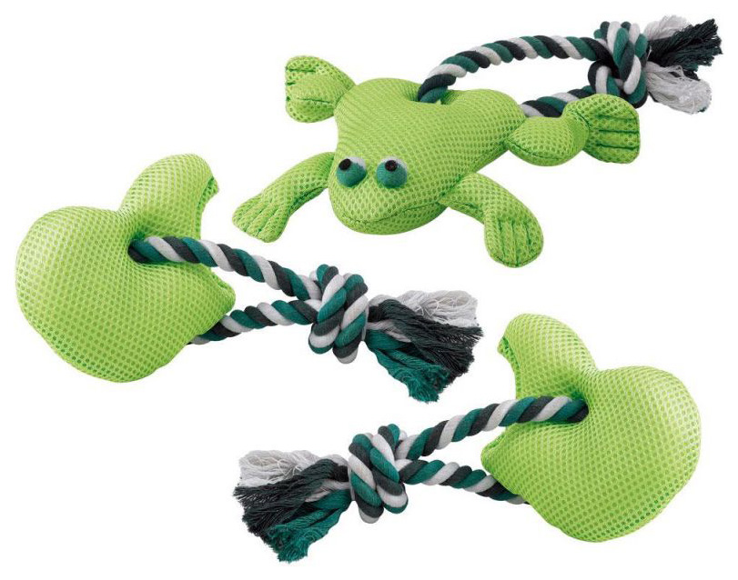 Грейфер для собак Ferplast Cotton Rope Toy на веревке, в ассортименте, 26/31 x 11/15см