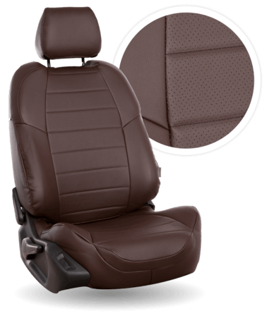 

Авточехлы Автопилот Volkswagen Passat B6-B7 SportLine/ComfortLine 2005-2015|Экокожа, Коричневый