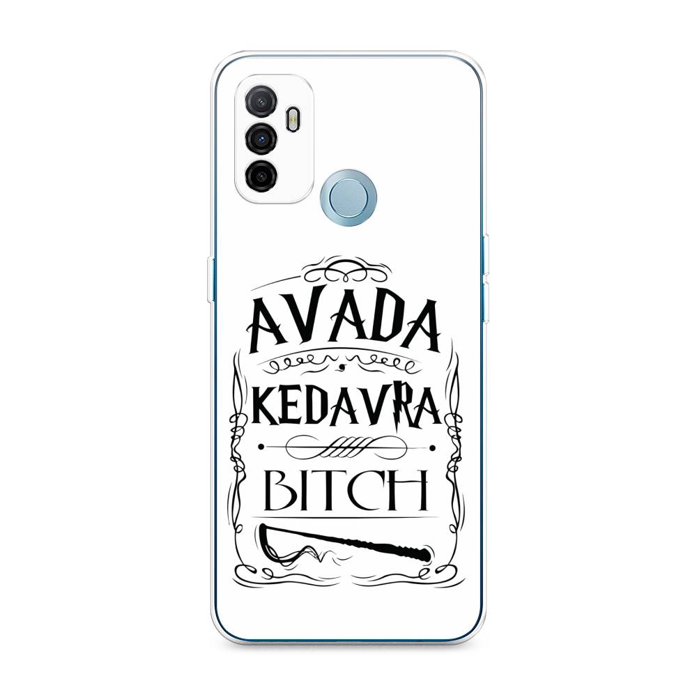 

Чехол для Oppo A53 "Avada kedavra bitch", Белый;серый;черный, 254350-6