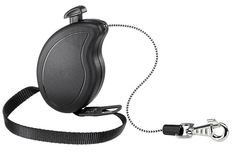 

Поводок-рулетка для собак Ferplast, 3 м, черный, Flippyone Cord