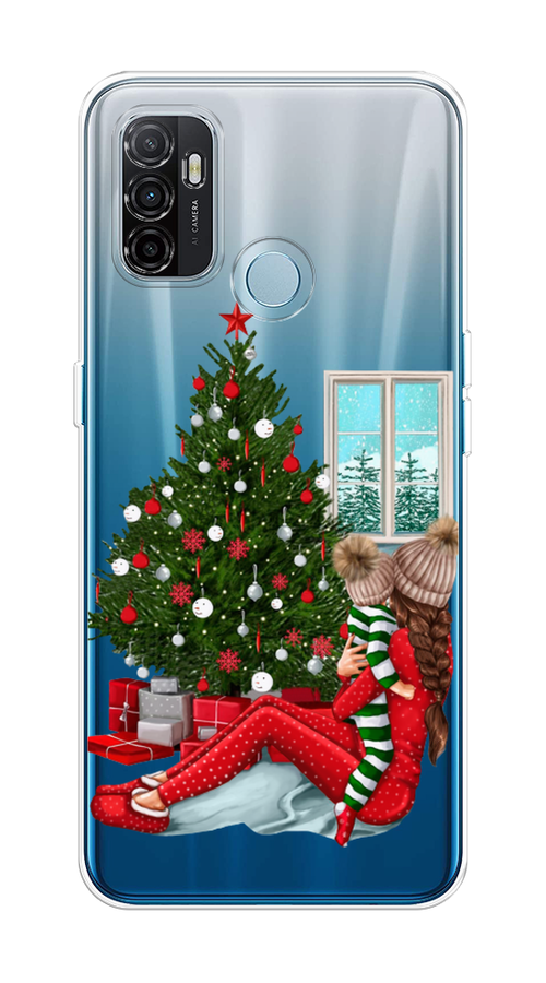 

Чехол на Oppo A53 "Новый год с мамой", Красный;зеленый;голубой, 254350-6