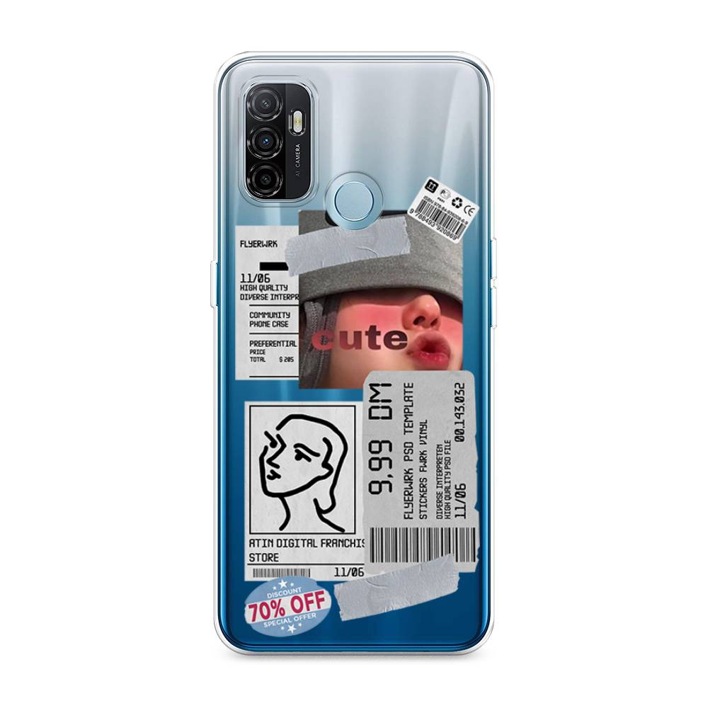 фото Чехол для oppo a53 "cute girl collage" case place