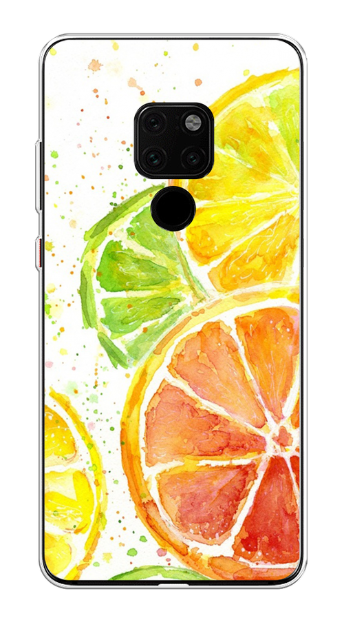 

Чехол на Huawei Mate 20 "Цитрусовые", Белый;желтый;красный;зеленый, 66850-1