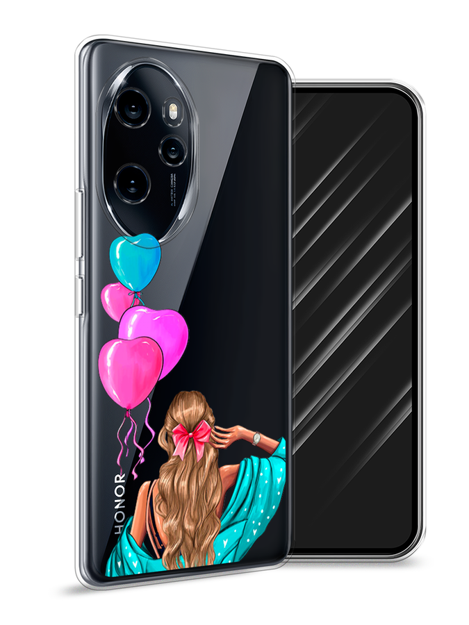 

Чехол Awog на Honor 100 Pro "День Рождения", Голубой;розовый;бежевый, 6122850-1