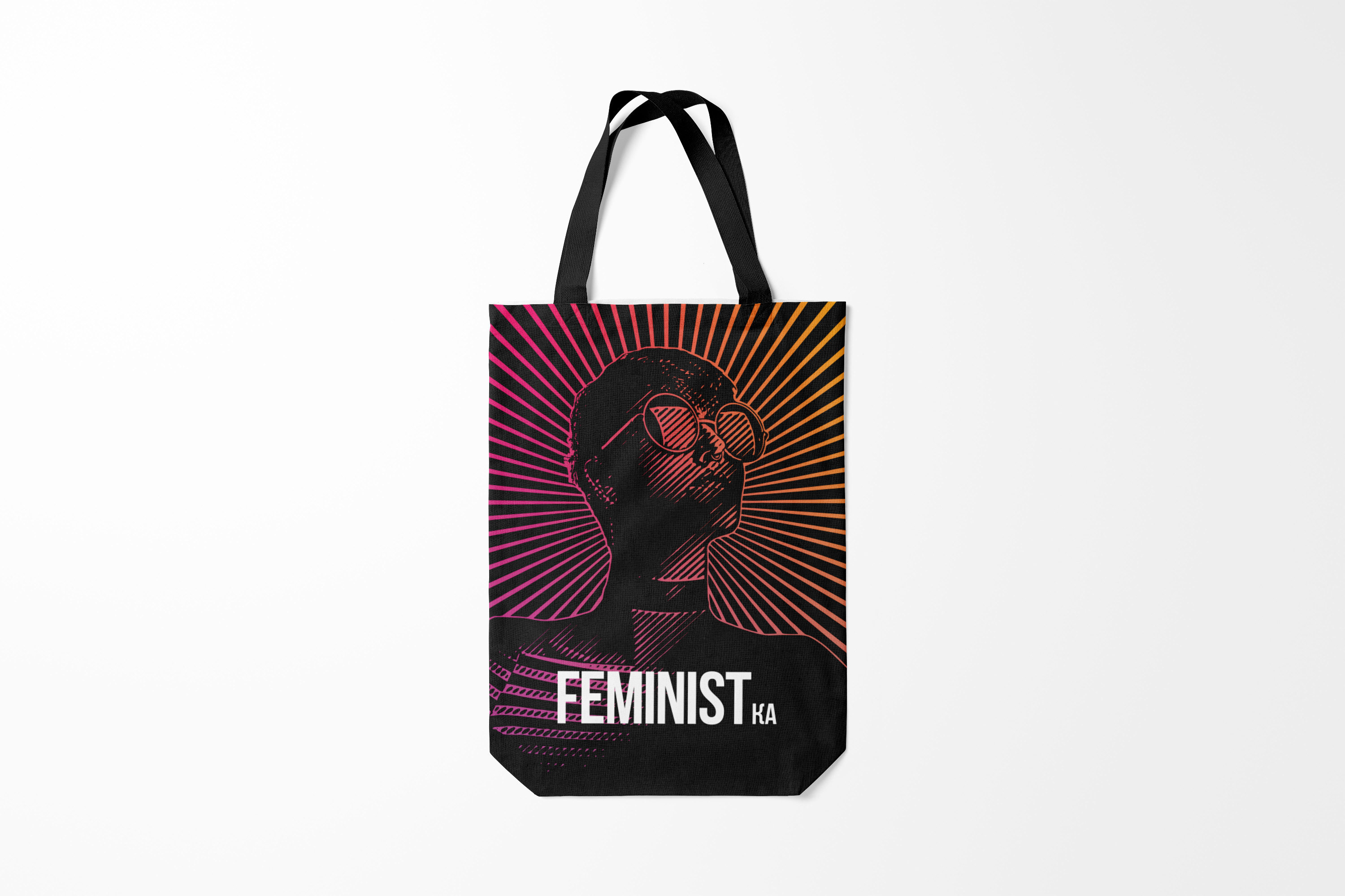 

Сумка шoппер унисекс Burnettie Девушки рулят Feministка,, Девушки рулят Feministка