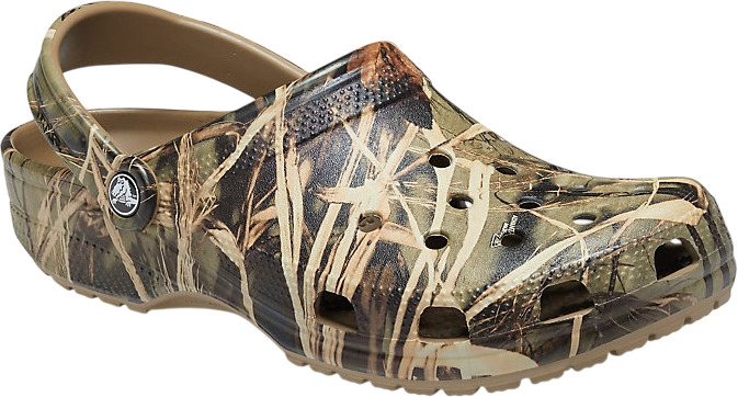 

Сабо унисекс Crocs Classic Realtree коричневые 12 US, Коричневый, Classic Realtree