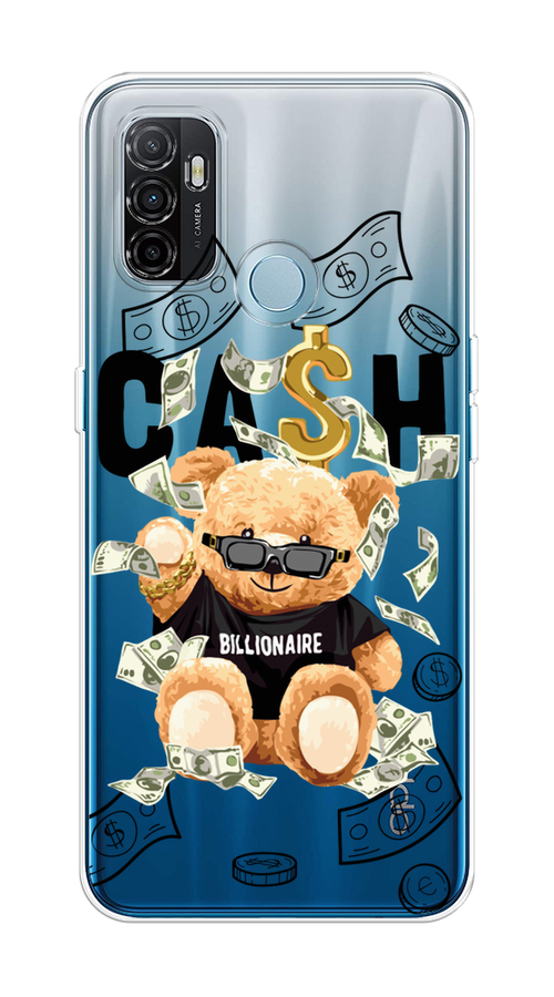 

Чехол на Oppo A53 "Big cash", Черный;серый;бежевый, 254350-6