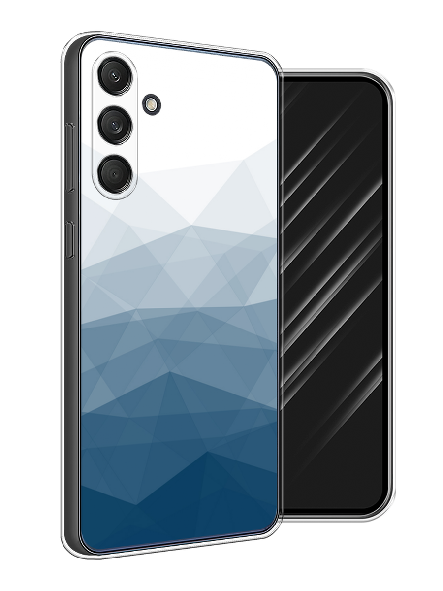 

Чехол Awog на Samsung Galaxy M55 "Абстракция небо", Синий;голубой;белый, 2109650-1