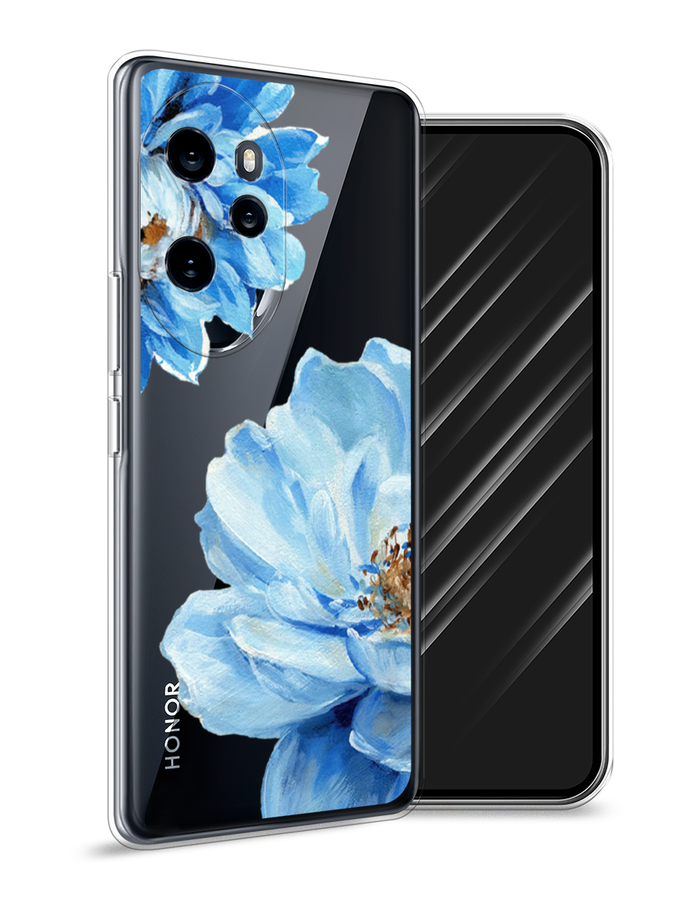 

Чехол Awog на Honor 100 Pro "Голубые клематисы", Голубой, 6122850-1