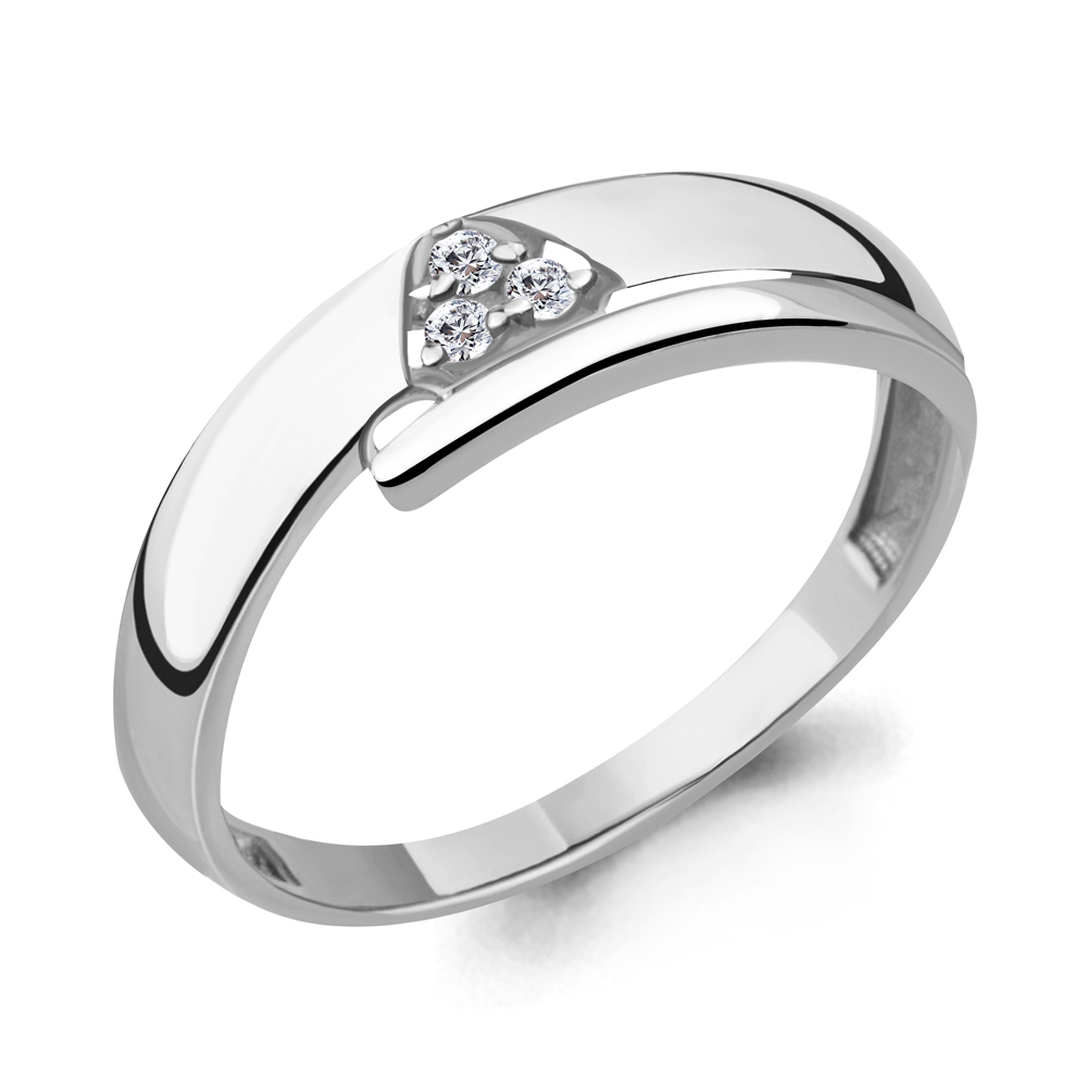 

Кольцо из серебра р. 16,5 AQUAMARINE 68277А_925_р, 68277А_925_р