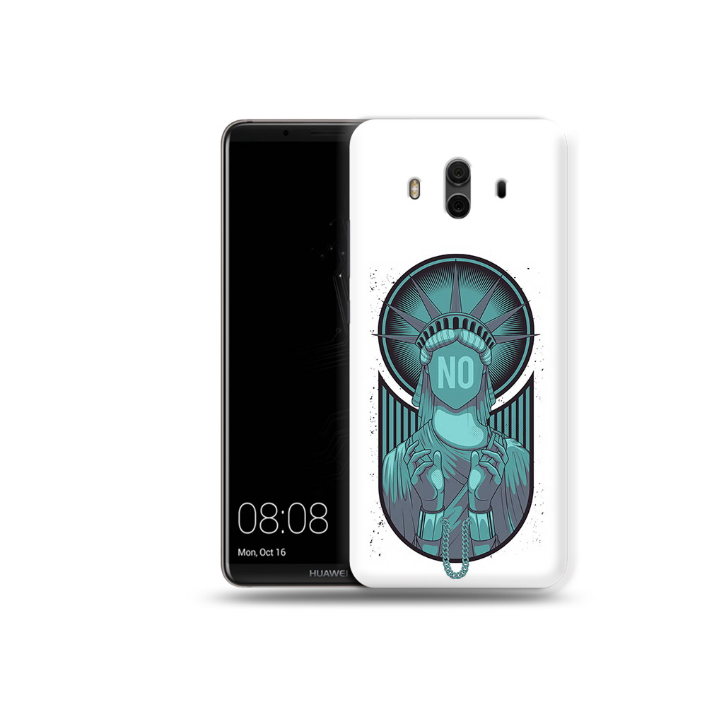 

Чехол MyPads Tocco для Huawei Mate 10 статуя свободы зеленый (PT88364.53.623), Прозрачный, Tocco