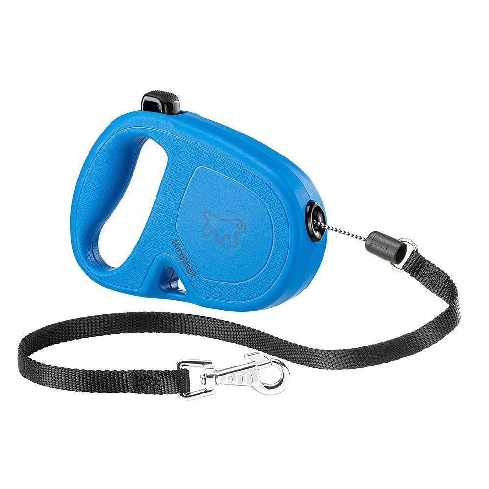 фото Поводок-рулетка для собак ferplast, 5 м, синий