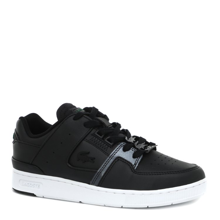 фото Кроссовки мужские lacoste sfa0033 court cage 0521 1 черные 40 eu