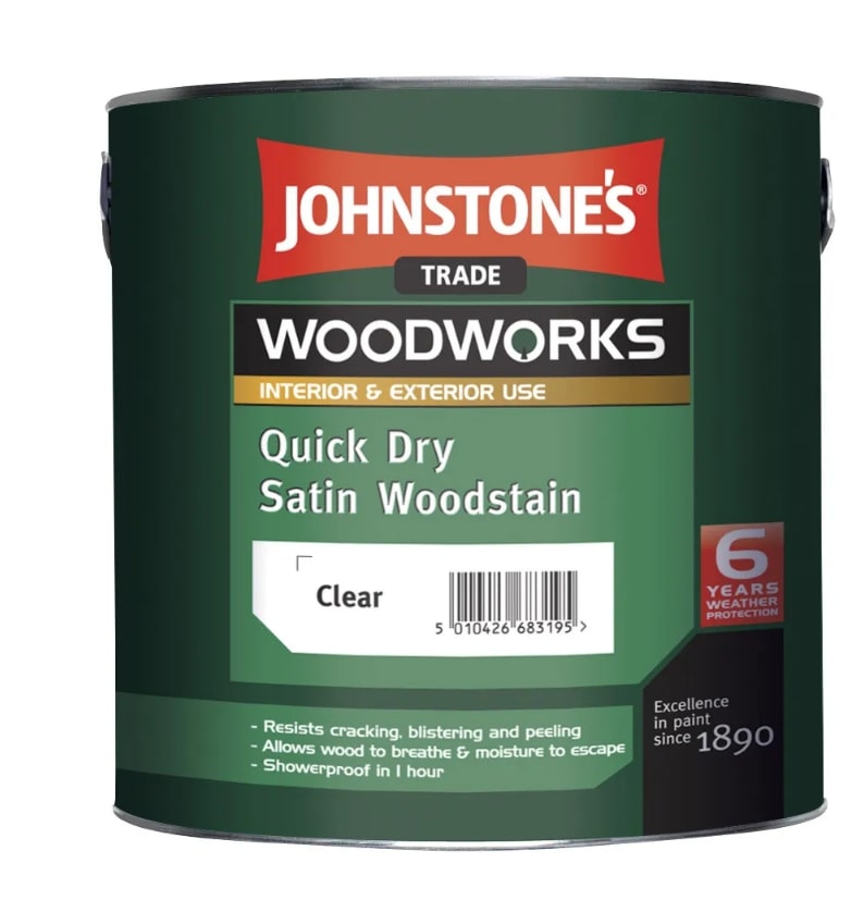 

Защитный состав Johnstone's Quick Dry Satin Woodstain Светлый дуб 0,75 л