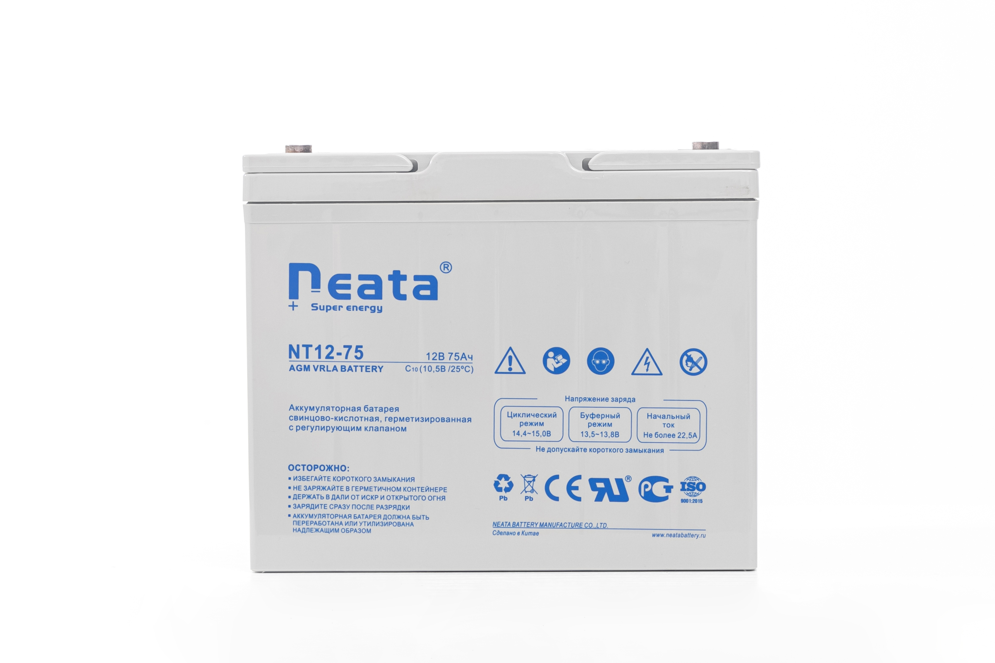 Аккумулятор для ИБП Neata NT 12-75 75 А/ч 12 В (1247)