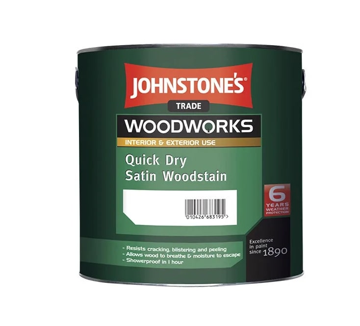 

Защитный состав Johnstone's Quick Dry Satin Woodstain Средний дуб 2,5 л