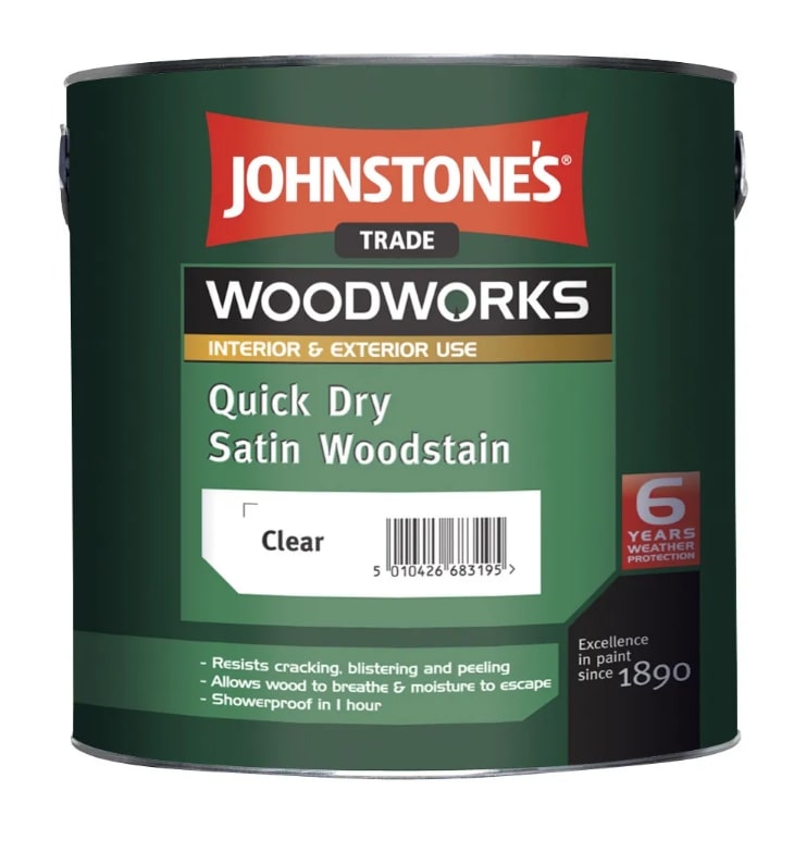 

Защитный состав Johnstone's Quick Woodstain Светлый дуб 0,75 л