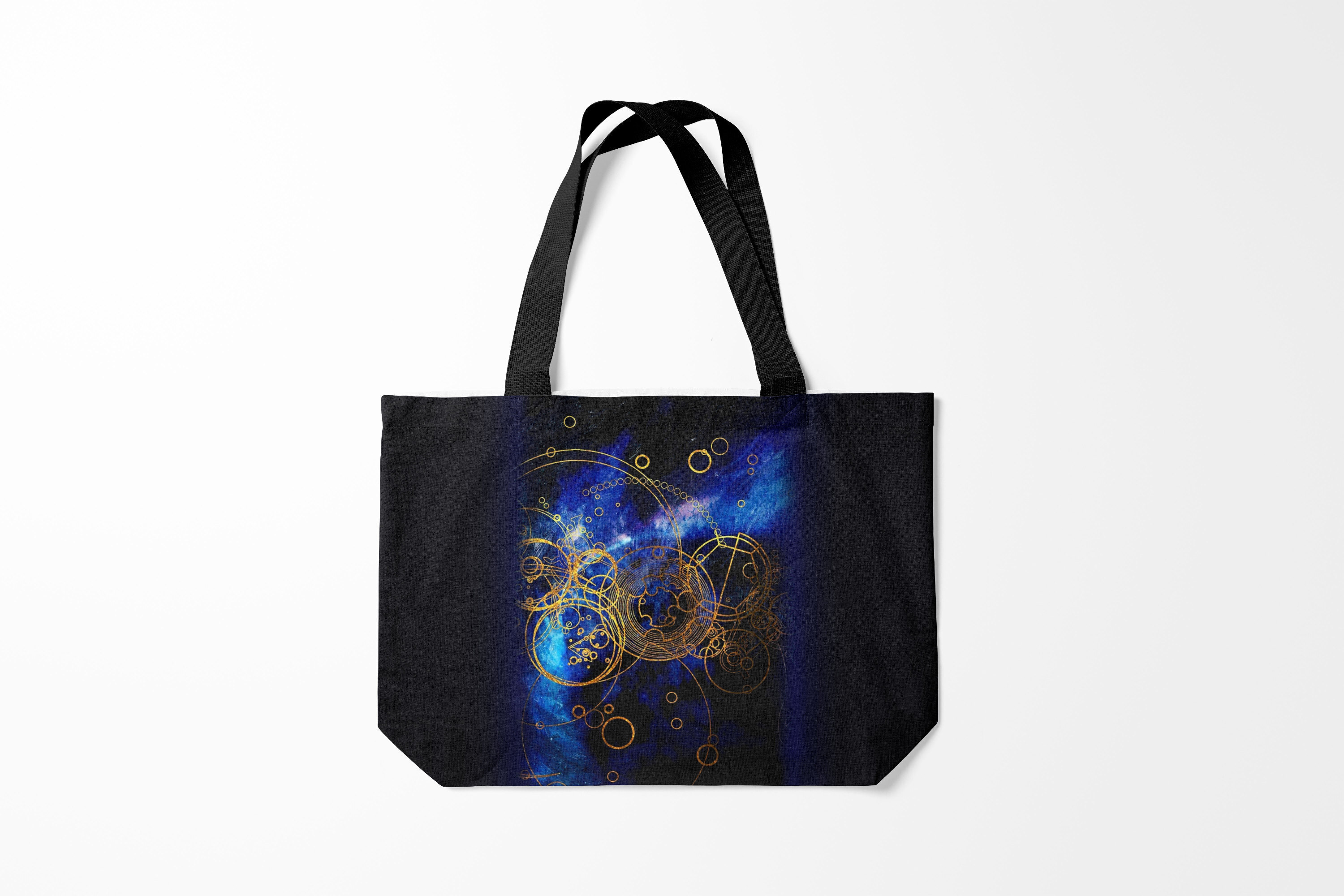 

Сумка шoппер унисекс Burnettie Абстракция Space Geometry, черный, Абстракция Space Geometry