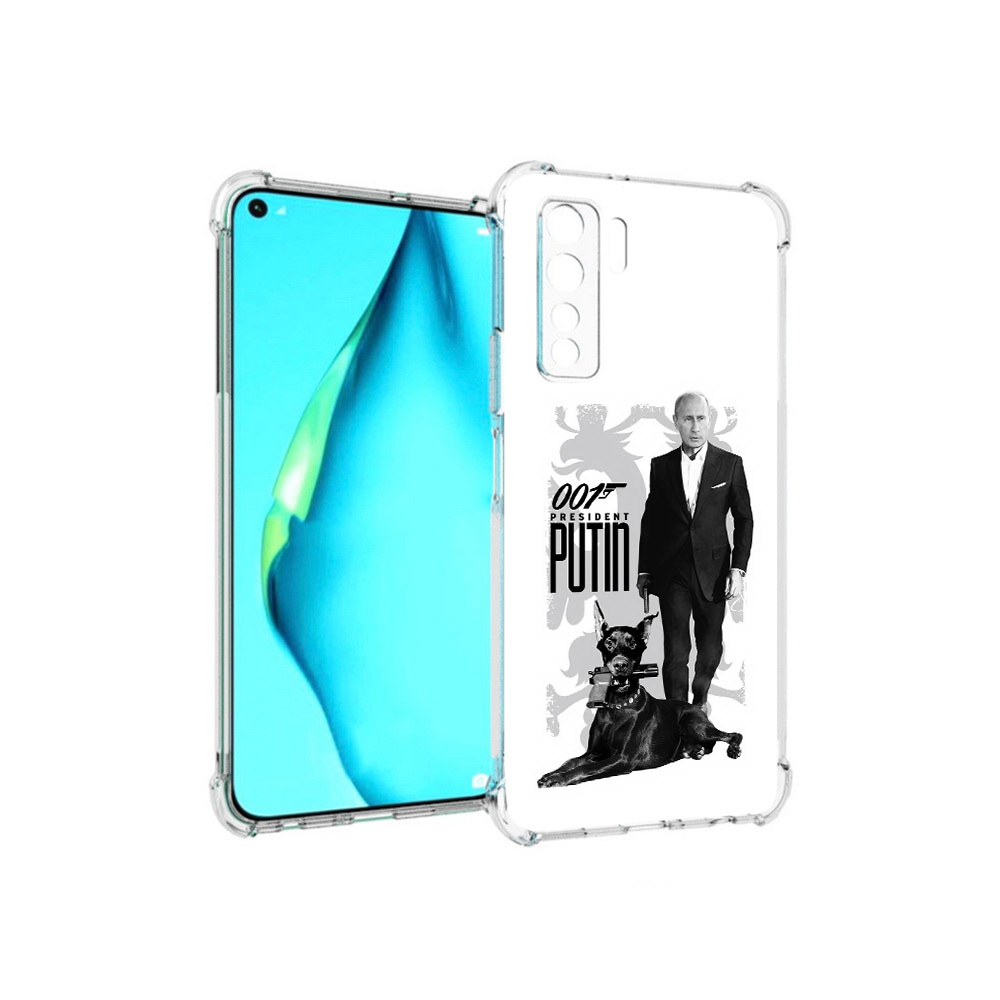

Чехол MyPads Tocco для Huawei Nova 7 SE 001, Прозрачный, Tocco