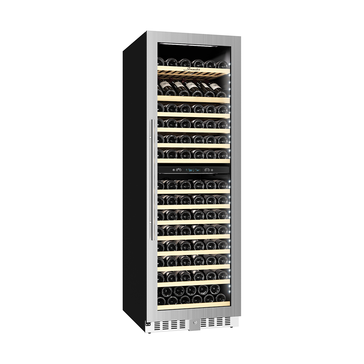 Винный шкаф Libhof SMD-165 серебристый