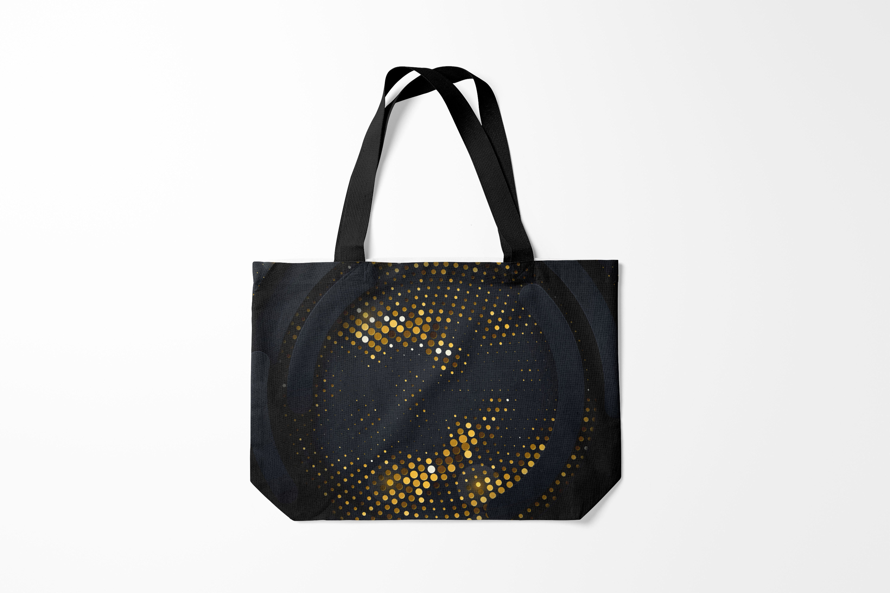 

Сумка шoппер унисекс Burnettie Абстракция black gold, черный, Абстракция black gold