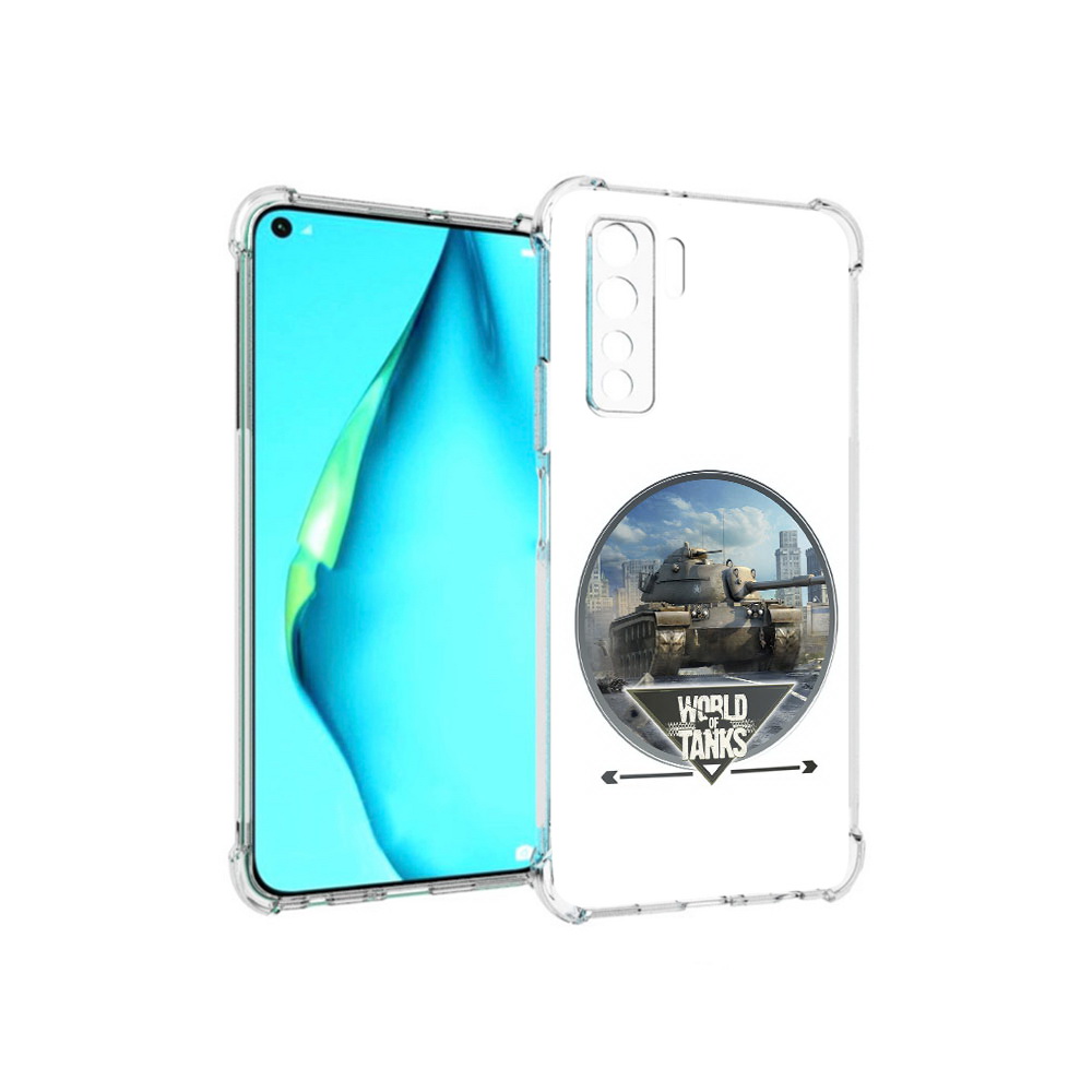 

Чехол MyPads Tocco для Huawei Nova 7 SE Мир танков, Прозрачный, Tocco