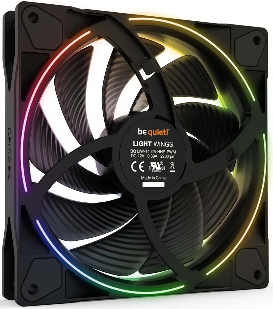 

Корпусной вентилятор be quiet! Light Wings 140м PWM High-speed / BL075 (7367)