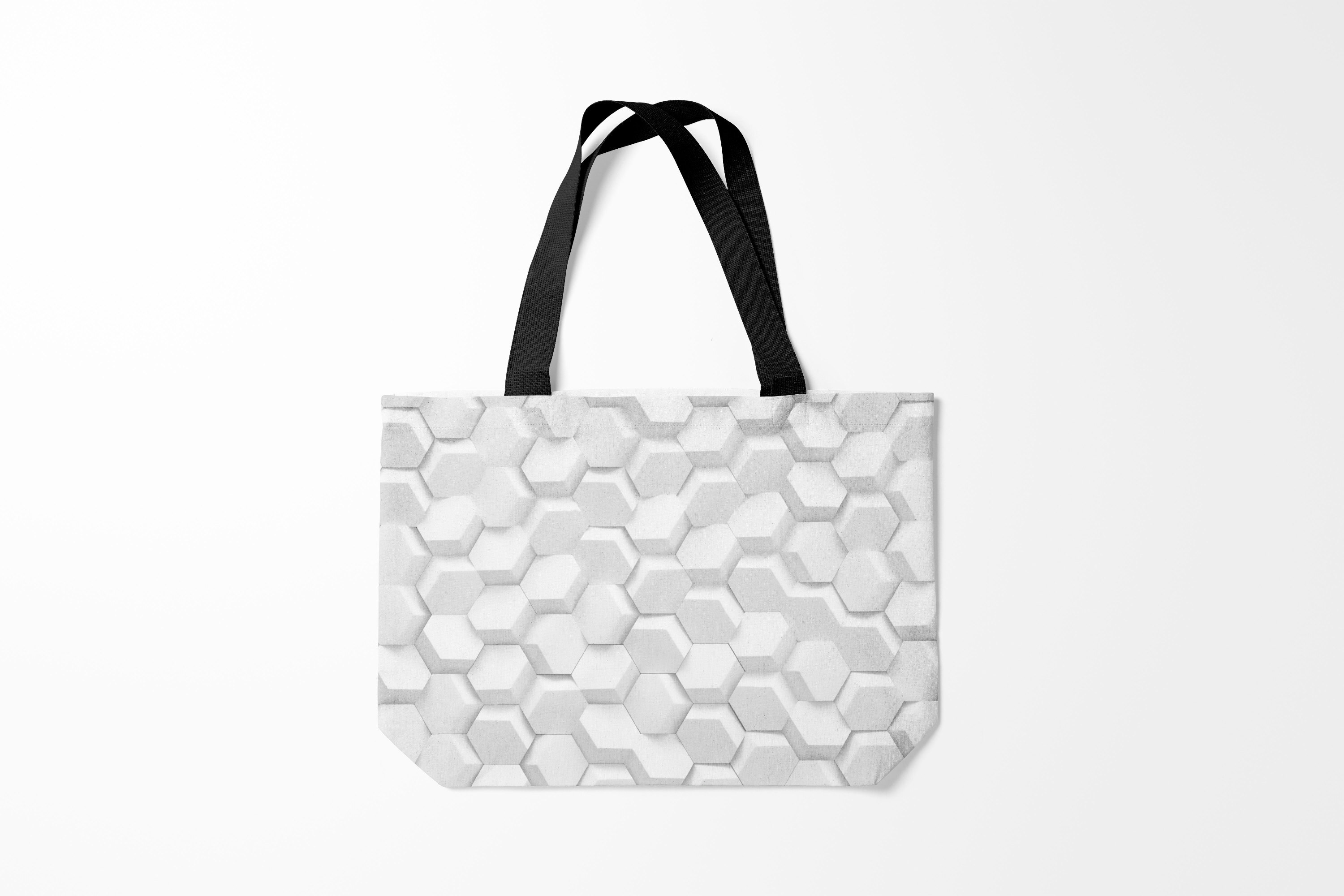 

Сумка шoппер унисекс Burnettie Абстракция 3D WHITE, белый, Абстракция 3D WHITE