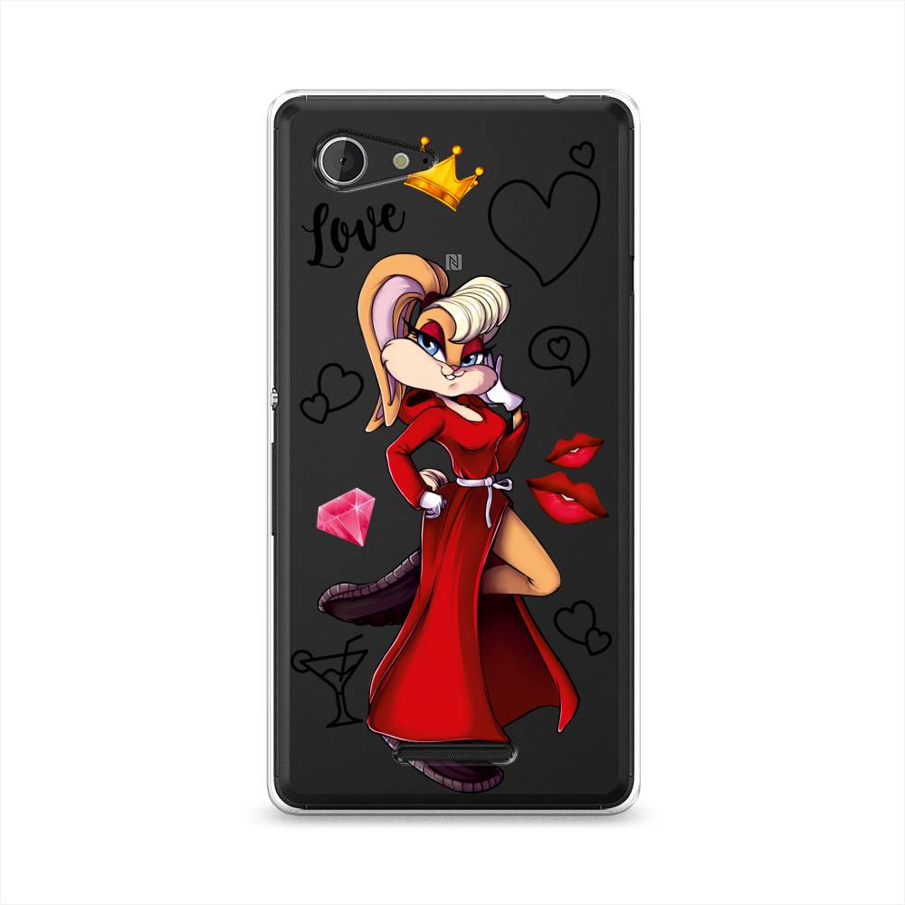 

Чехол на Sony Xperia E3 "Rich Lola Bunny", Красный;бежевый;оранжевый, 52750-6