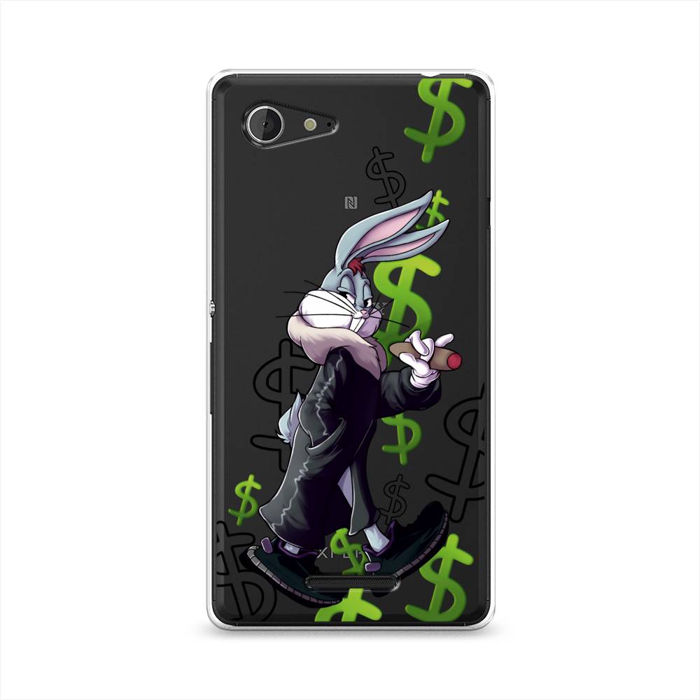 

Чехол на Sony Xperia E3 "Rich Bugs Bunny", Зеленый;черный;голубой, 52750-6