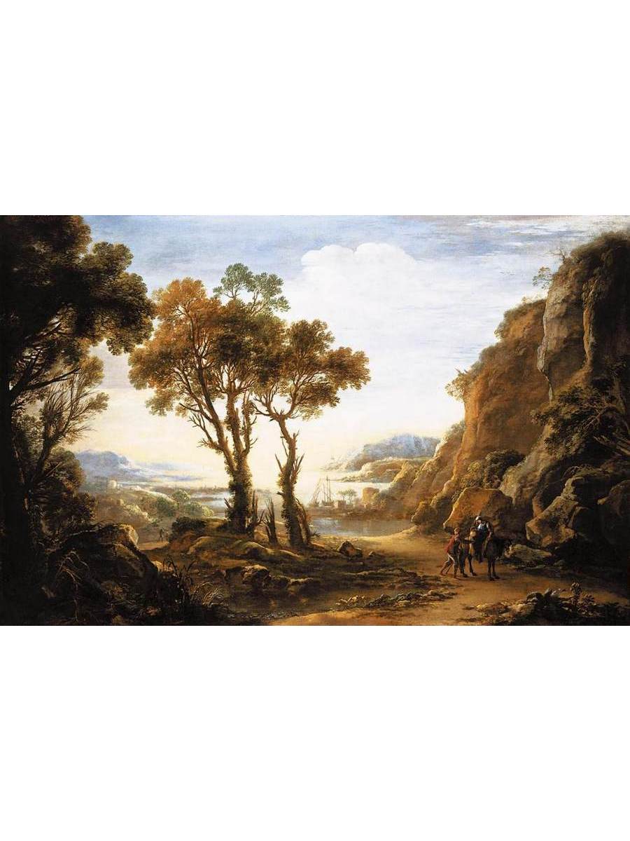 

Постер DRABS A3 Сальваторе Роза Evening Landscape