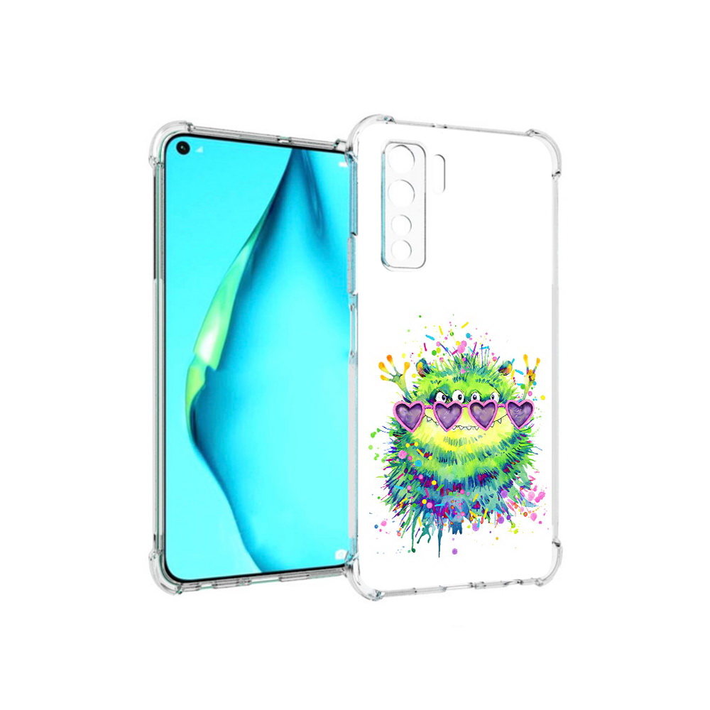 

Чехол MyPads Tocco для Huawei Nova 7 SE Пушистый персонаж, Прозрачный, Tocco