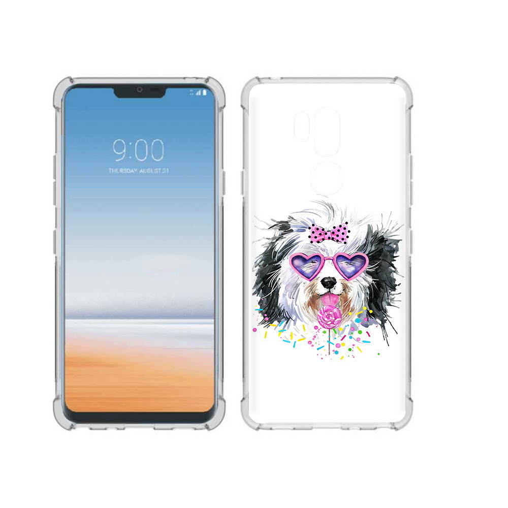 

Чехол MyPads Tocco для LG G7 ThinQ пушистик, Прозрачный, Tocco