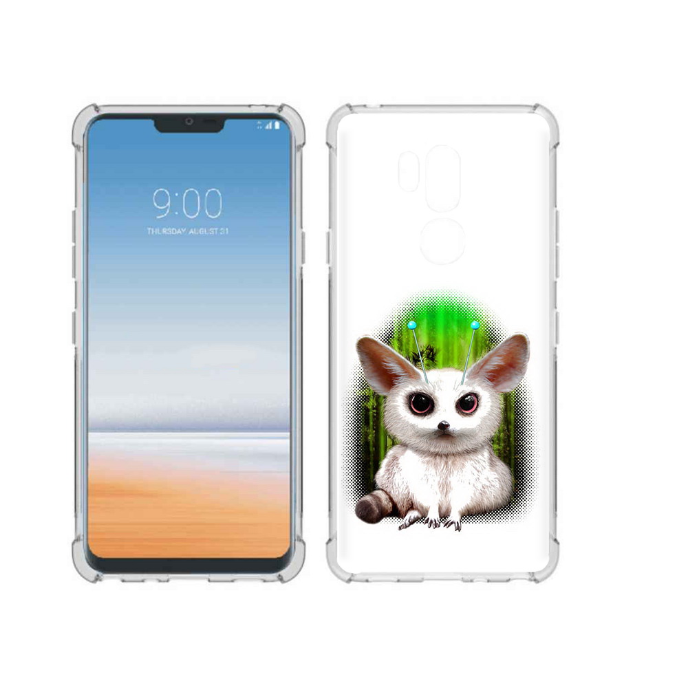 

Чехол MyPads Tocco для LG G7 ThinQ пушистое животное, Прозрачный, Tocco