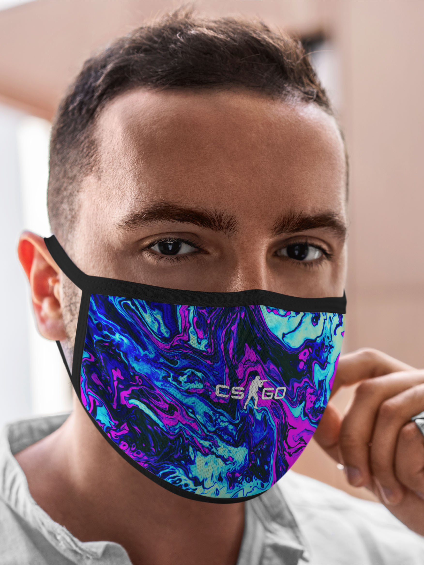 

Многоразовая маска унисекс Burnettie Counter Strike Cs Go Neon Кс Го Неон, Разноцветный, Counter Strike Cs Go Neon Кс Го Неон