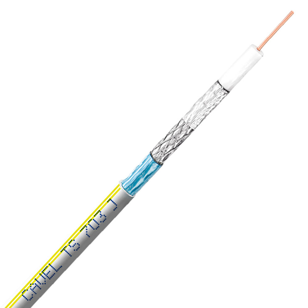 

Кабель коаксиальный телевизионный TS 703 J 1x1,13 мм экранированный Cavel