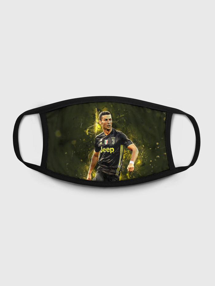 

Многоразовая маска унисекс Burnettie Cristiano Ronaldo Juventus, Разноцветный, Cristiano Ronaldo Juventus