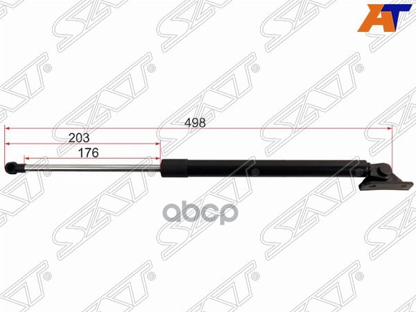 SAT ST-5802A326 Амортизатор крышки багажника MITSUBISHI ASX 10- RH 1шт