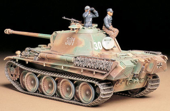 фото Сборная модель tamiya 1/35 panther type g(поздняя версия) с 2-мя фигурами танкистов 35176